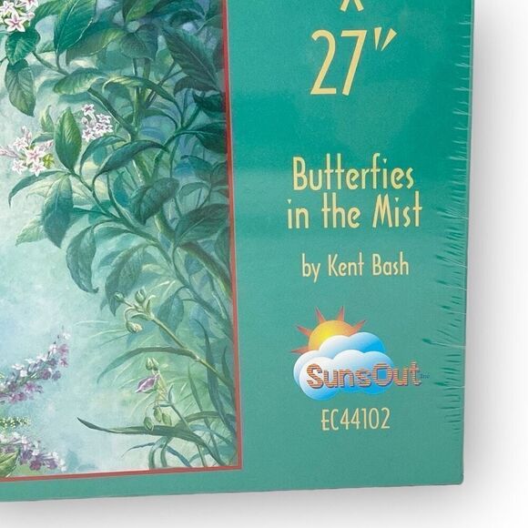 Vintage SunsOut Butterflies In The Mist 1000 piece Jigsaw Puzzle 20”x27” EC44102 - Picture 3 of 6
